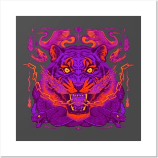 Sacred Tiger Posters and Art